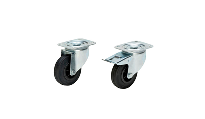 Wurth Wiel voor gereedschapswagen TOOLsystem S - ZWENKWIELEN SET (1 MET REM) - 0962616855961    1
