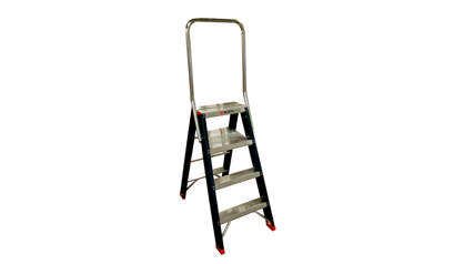 Wurth Alu staande ladder, platf., veiligheidsbnd, tweez. - WURTH DUBBELE TRAP 2X3 TRED - 0962941103961    1