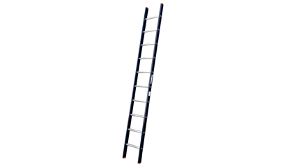 Wurth Geanodiseerd aluminium standaard ladder - WURTH ENKELE LADDER RECHT-1X14-413CM - 0962941214961    1