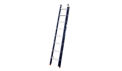 Wurth Tweedelige aluminium schuifladder, smal model - WURTH OPSTEEKLADDER RECHT-2X8-24 - 0962941288961    1