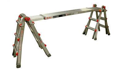 Wurth Aluminium telescoopladder - WURTH MULTILADDER 4X4 SPORTEN - 0962941404961    1