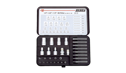 Wurth Pijpsleutel met bitassortiment, 10 mm, 30-delig - BIT-MIX-SET-30PCS - 096512 300060    1