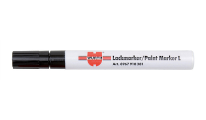 Wurth Lakmarker - LAKSTIFT-ULTRAFIJN-ZWART - 0967910301961    5