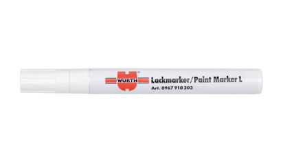 Wurth Lakmarker - LAKSTIFT-PERMANENT-ULTRAFIJN - 0967910303961    5