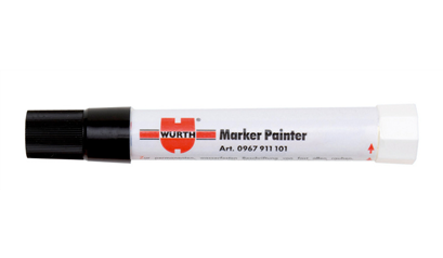 Wurth Pastamarker Painter - MARKEERSTIFT-PERMANENT-ZWART-ULTRA FIJN - 0967911101961    5