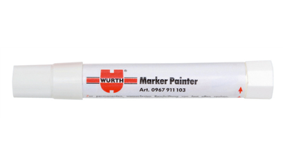 Wurth Pastamarker Painter - MARKEERSTIFT-PERMANENT-WIT-ULTRA FIJN - 0967911103961    5