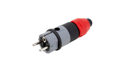 Wurth Contactd. aardcont. 2-voud., stofbest./spatwaterd. - STEKKER RANDAARDING-16A-250 - 0969305100961    5