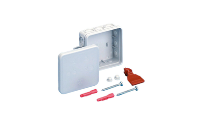 Wurth VDE-kabellasdoos W12 - MRJC-VDE-GREY-IP54-MP-85X85X37MM - 0975050401061   10