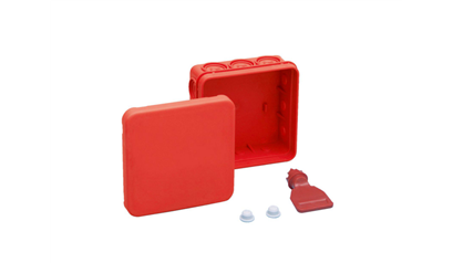 Wurth VDE-kabellasdoos W12 rood - MRJC-VDE-RED-IP54-85X85X37MM - 097505041 061   10