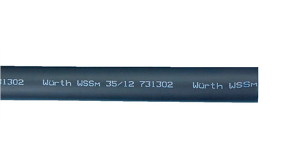 Wurth Krimpkous, middeldikke wand, 0,6/1 kV - KRIMPKOUS TYPE DDW 30/8 1000 MM - 0975305103061    3
