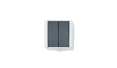 Wurth Serieschakelaar opbouw, vochtige ruimte - SERIESCHAKELAAR GRIJS 10A-250V - 0978804004961    6