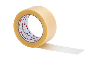Wurth Verpakkingstape, PVC - PVC-VERPAKKINGSTAPE-50MMX66M - 0985050   090    6