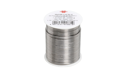 Wurth Metaalsoldeer nr. 2 - SOLDEERTIN 2MM ROL A 1KG 40/60 HARS - 0987122   061   10