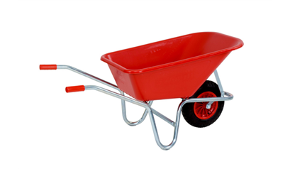 Wurth Kruiwagen, 100 l - KRUIWAGEN-ROOD-100L - 0993998100090    1