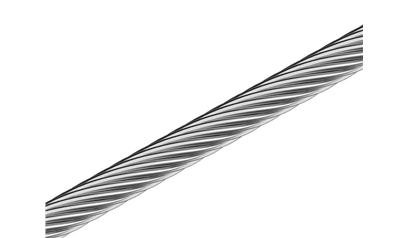 Wurth DIN 3053 roestvast staal blank A4 1 x 19 - WREROP-DIN3053-A4-1X19-D12 - 5176003012961  100