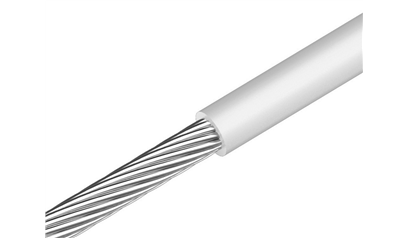 Wurth WN 5176-005 roestvast staal blank A4 1 x 19 - WREROP-SST/PVC-A4/WHITE-1X19-D5 - 5176005005961  250