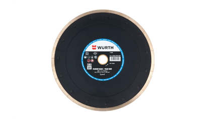 Wurth Diamantslijpschijf, Speed, nat snijden - SBLDE-DIA-SP-WET-TILES-BR30/25,4-D230 - 5526870233961    1