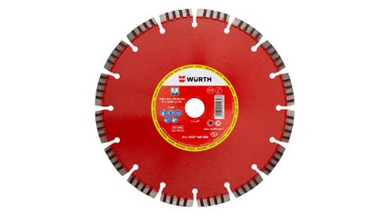 Wurth Diamantslijpschijf, bouwplaats, gesegmenteerd - DIAMANTSLIJPSCH.-BOUW-ASGAT22,2- - 5527160230961    1