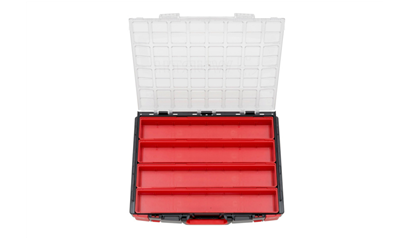 Wurth Systeem-koffer leeg assortiment 8.4.1 transparant - SYSTEEMKOFFER 8.4.1 4-VAKSIN - 5581110003961    1