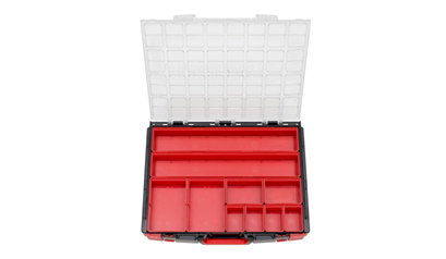 Wurth Systeem-koffer leeg assortiment 8.4.1 transparant - SYSTEEMKOFFER 8.4.1 10VAKSIN - 5581110004961    1