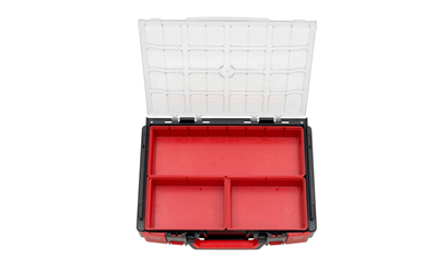 Wurth Systeem-koffer leeg assortiment 4.4.1 transparant - SYSTEEMKOFFER 4.4.1 3-VAKSIN - 5581120001961    1