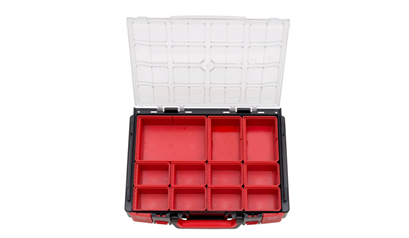 Wurth Systeem-koffer leeg assortiment 4.4.1 transparant - SYSTEEMKOFFER 4.4.1 11VAKSIN - 5581120002961    1