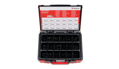 Wurth O-ring, metrisch 1050-delig Sysko - ASS-O-RINGEN-(3,0-24,0)-1056ST-SYSKO - 5964046800961    1