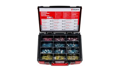 Wurth Krimpverbinder assortiment, warmtekrimp Sysko - ASS.WATERD.KABELVERB. 180ST. - T - 5964055502961    1