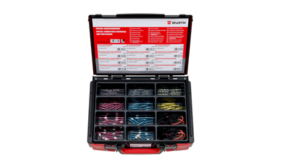 Wurth Speciale kabelverbinder, 104-delig Sysko - ASS. SPECIALE KABELVERBINDER 105DEL. - 5964055503961    1