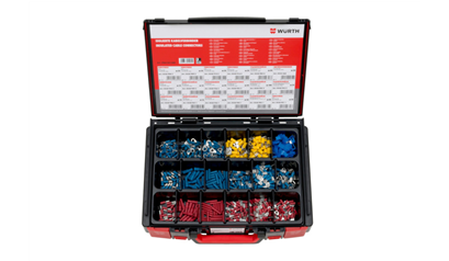 Wurth Kabelverbinder geïsoleerd 531-delig Sysko - GEISOL-KABELVERBINDER-KOFFER-530 DLG - 5964055800961    1