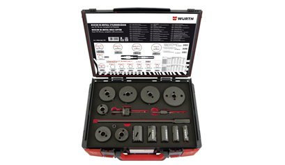 Wurth Gatzagenset HSSCO8, 19-76 mm 16-delig - ASS-CYLZAAG-HSSCO8-(19-76MM)-16DLG-SYSKO - 5964063291961    1