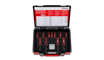 Wurth Systeemkoffer assortiment ontgrendelgereedschap vrachtwagen/bus - ASS. ONTGRENDE - 5964071300961    1