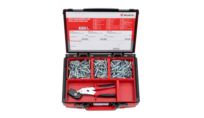 Wurth Metalen hollewandplug assortiment W-MH Sysko - ASS-HOLLEWANDANK-MET-M4/6-200DLG- - 5964090300961    1