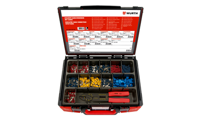 Wurth Assortiment geïsoleerde kabelbinders met tang, 321-delige systeemkoffer - ASS-GE - 5964558752961    1